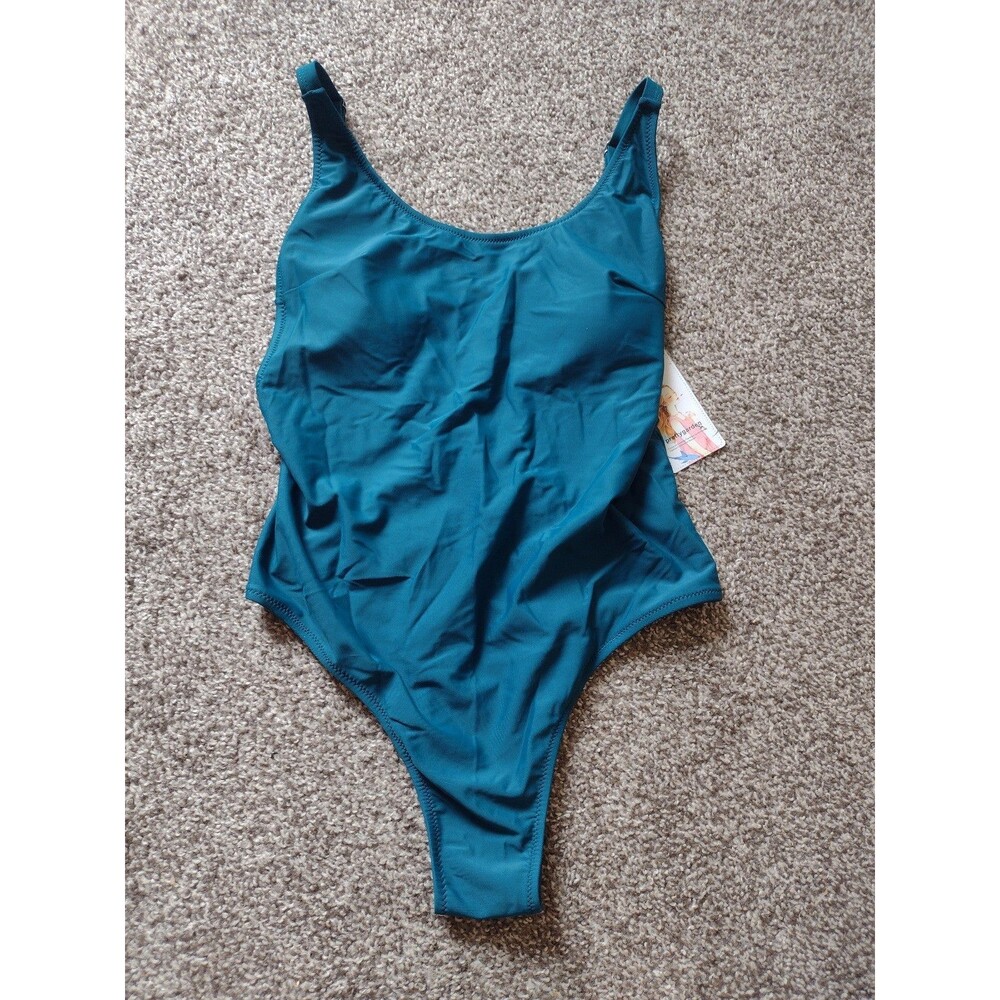 NEW! Women's Prettygarden Green One Piece Swimsuit, Bathing Suit, Size Medium - Picture 2 of 4